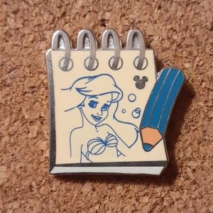 Disney | Little Mermaid Ariel Sketch Pad Pin